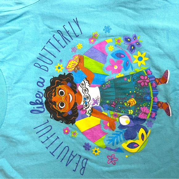 ✨GIRLS BLUE DISNEY ENCANTO SHIRT✨ - Picture 3 of 4